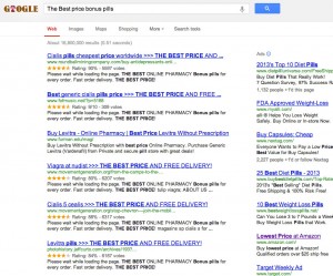 Google Results Rich Snippet
