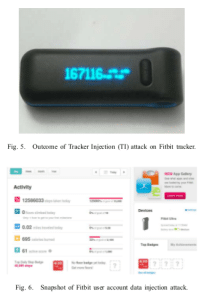 Fitbit Injection Attack