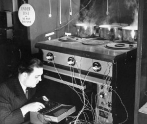 UL brought scientific rigor  to the testing of consumer products, such as this early electric oven. 
