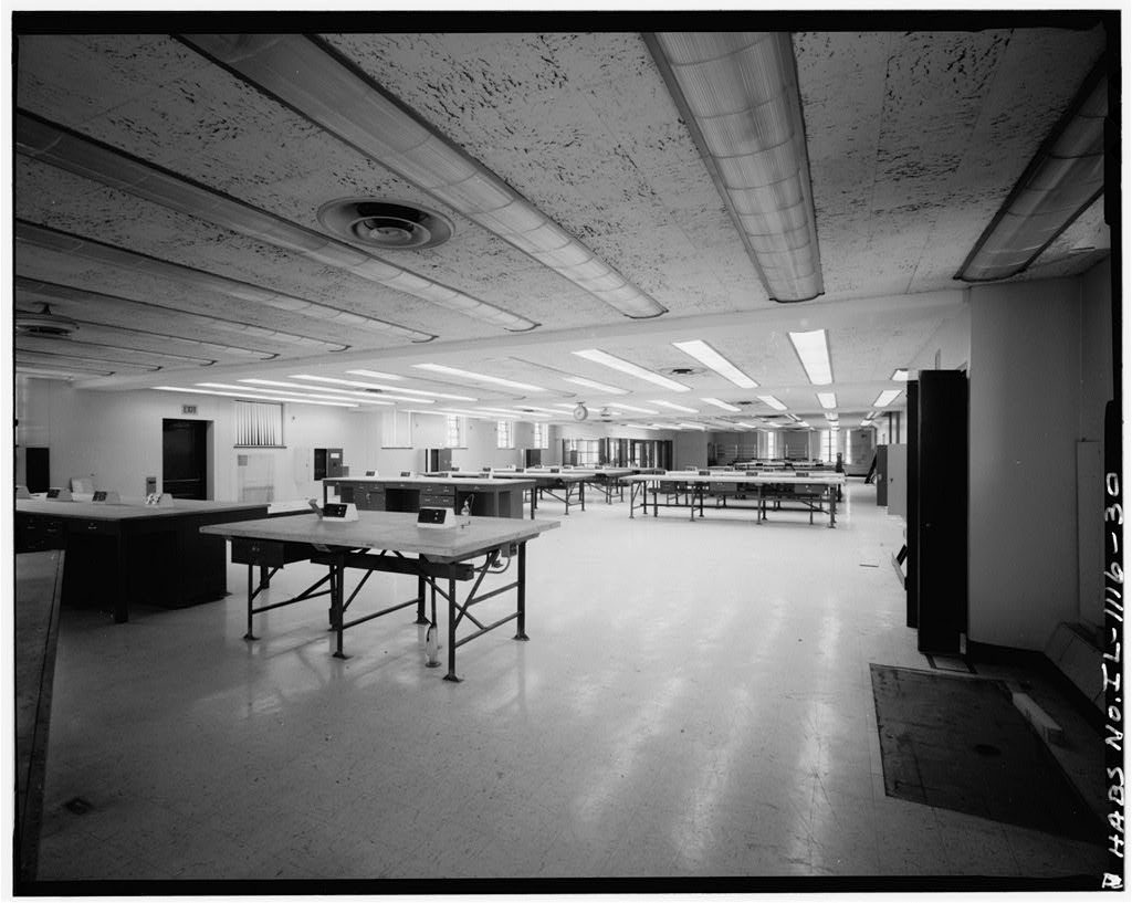 A lab at Underwriters Laboratories, circa 1946.
