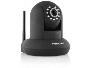IP Cameras like this were common on enterprise networks, and often vulnerable to snooping or other attacks. (Image courtesy of zScaler.)