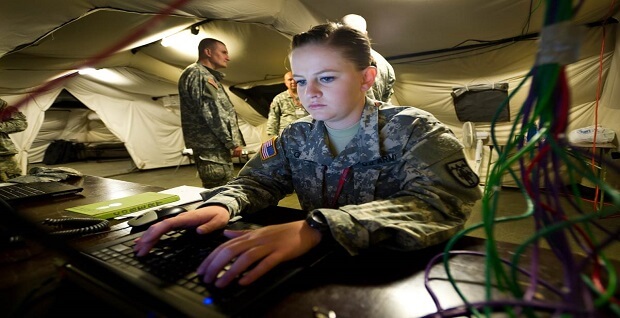 Is the lack of women in the information security field making us more vulnerable to attack? (Image courtesy of defense.gov.)