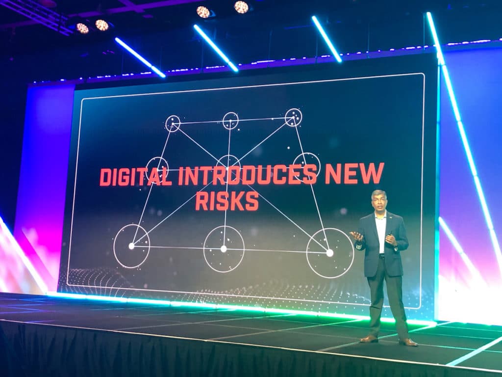 RSA Security President Rohit Ghai speaks at RSA Charge in Orlando September 17, 2019