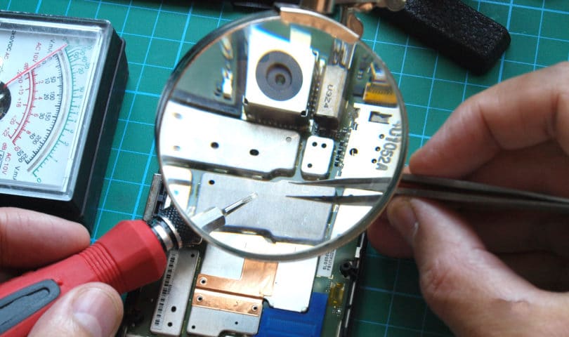repairing electronics