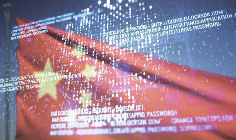 China Hacking Concept