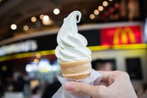 McDonalds Ice Cream Cones