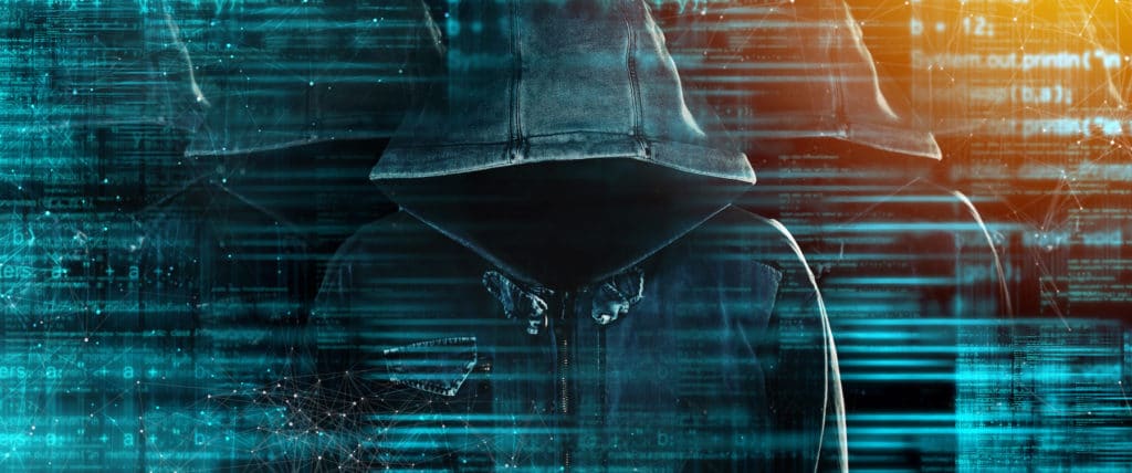 Hooded Hacker Concept Image