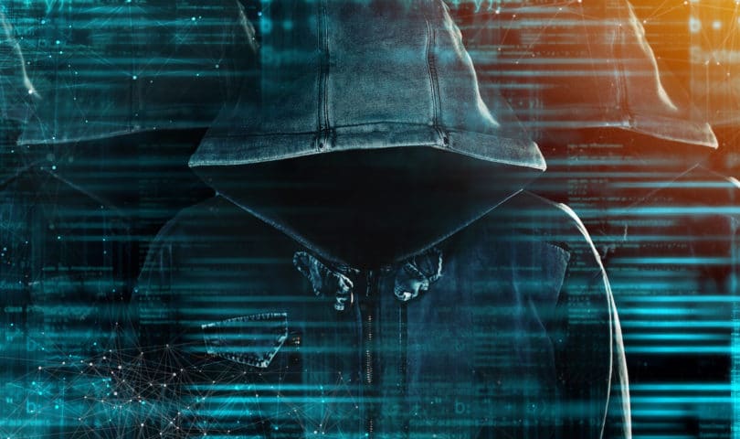 Hooded Hacker Concept Image